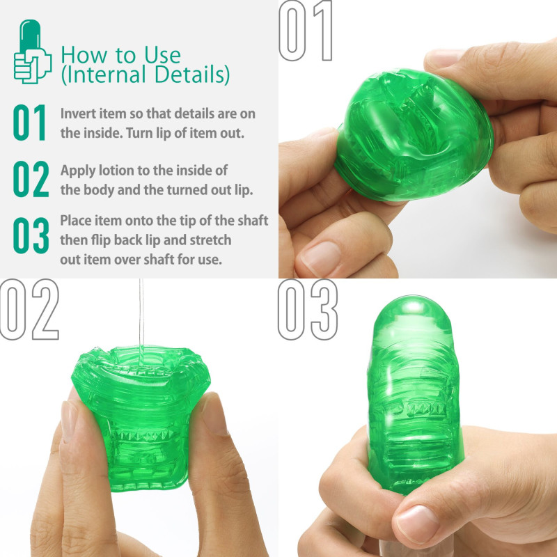 Стимулятор для ерогенних зон Tenga UNI Emerald Стимулятор для ерогенних зон Tenga UNI Emerald