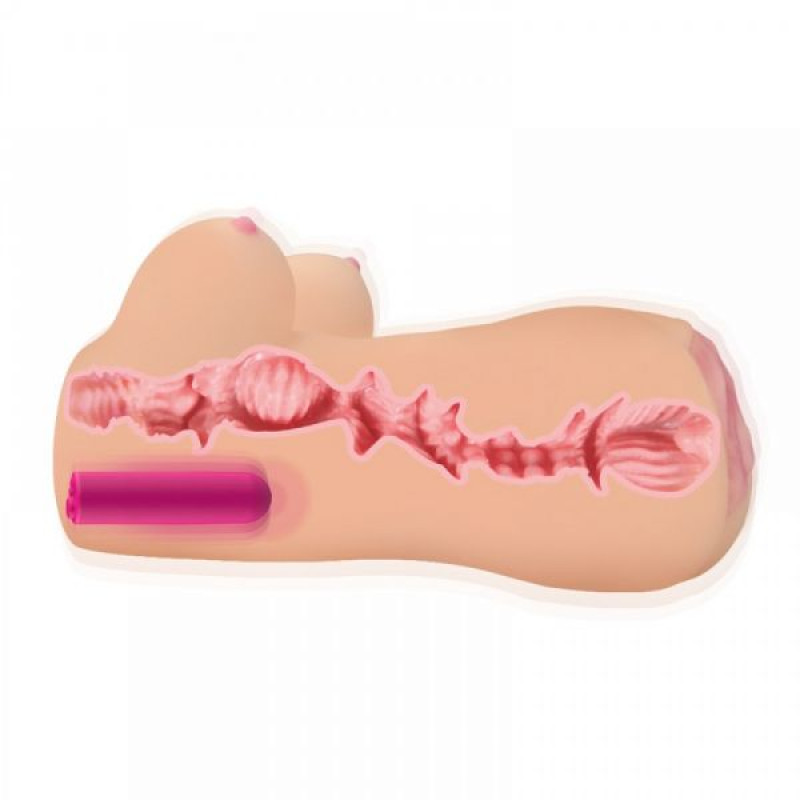 Мастурбатор з віброкулею Kokos Clara OnaHole