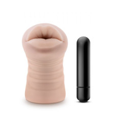Мастурбатор с вибрацией Blush M For Men Angie Vanilla
