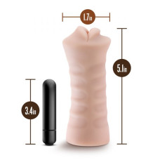 Мастурбатор с вибрацией Blush M For Men Angie Vanilla