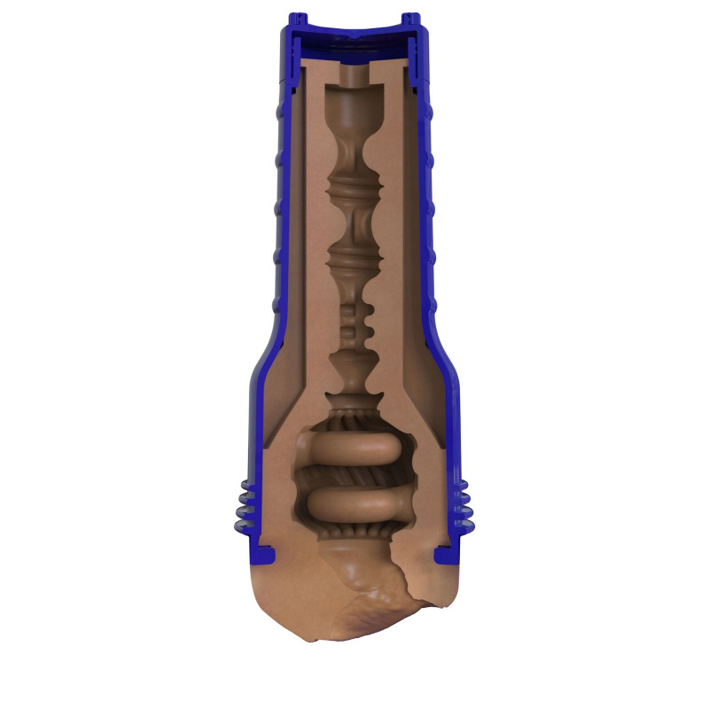 Мастурбатор-вагіна Fleshlight Boost Bang Medium Dark Flesh, плаваючі кільця Turbo Tech Мастурбатор-вагіна Fleshlight Boost Bang Medium Dark Flesh, плаваючі кільця Turbo Tech