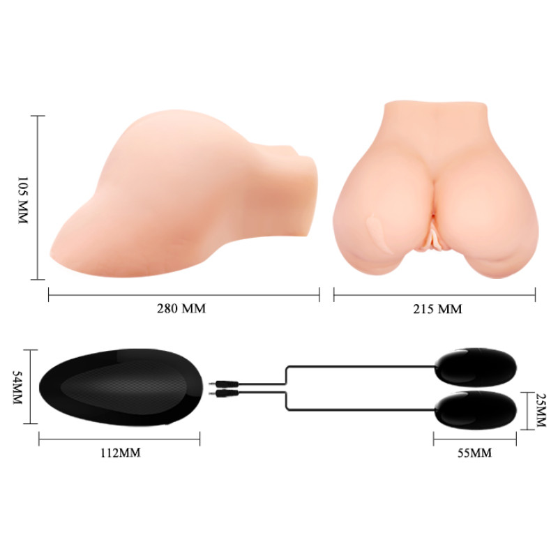 Мастурбатор Crazy Bull Julie Vagina and Ass Мастурбатор Crazy Bull Julie Vagina and Ass