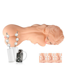 Мастурбатор Kokos Hera 1 2WayPlus с вибрацией и массажем