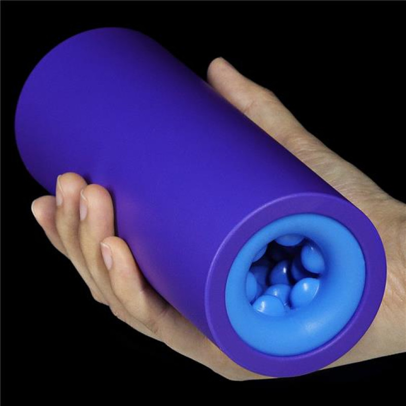 Мастурбатор LoveToy O-Sensual Discreet Blow Job Stroker Blue