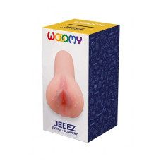 Мастурбатор-вагина Wooomy Jeeez Masturbator Vagina, мягкие открытые губы, 11,6х5,4 см