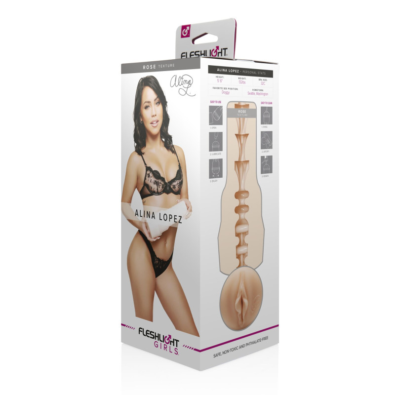 Мастурбатор Fleshlight Girls: Alina Lopez - Rose, со слепка вагины, очень нежный Мастурбатор Fleshlight Girls: Alina Lopez - Rose, со слепка вагины, очень нежный