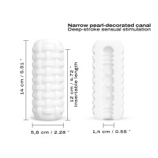 Мастурбатор Dorcel Cup Tight, ультрамягкий, ребристый внутренний канал