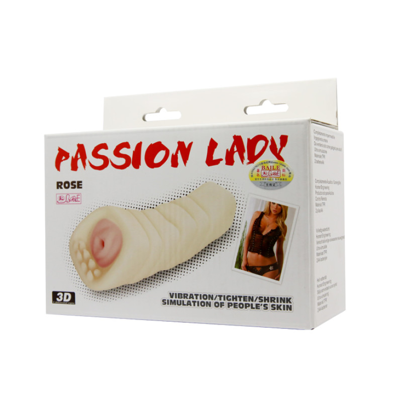 Мастурбатор вагіна LyBaile Passion Lady Attached vibrating egg Tighten Shrink BM0203