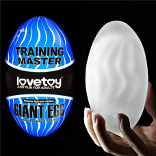Мастурбатор LoveToy Traning Master Giant Egg Masturbator Blue