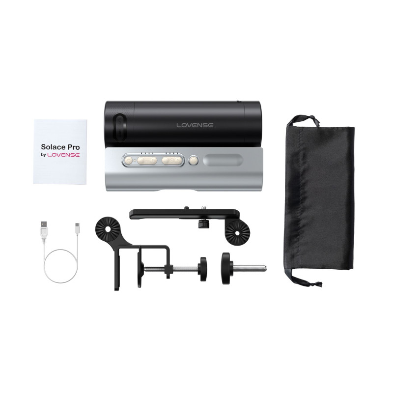 Интерактивный смарт-мастурбатор Lovense Solace Pro, до 230–300 фрикций в минуту, до 14 часов работы Интерактивный смарт-мастурбатор Lovense Solace Pro, до 230–300 фрикций в минуту, до 14 часов работы