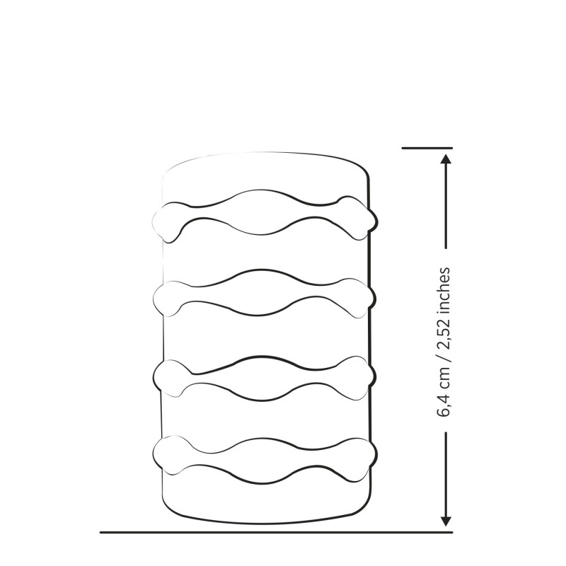 М’який мастурбатор Romp Mosh Transparent, двосторонній, наскрізний, для пар та мінету М’який мастурбатор Romp Mosh Transparent, двосторонній, наскрізний, для пар та мінету