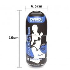 Мастурбатор LoveToy Sex In A Can Mouth Lotus Tunnel Vibrating