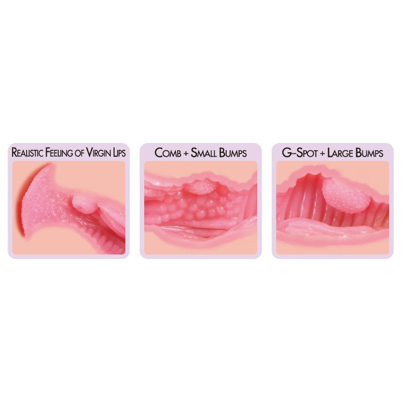 Мастурбатор Kokos Haru DL (двошарова) Мастурбатор Kokos Haru DL (двошарова)