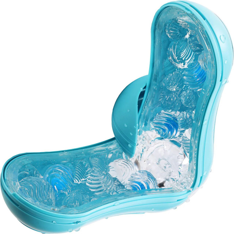 Мастурбатор Tenga Flip Orb — Ocean Blue, з можливістю зміни тиску та стимулювальними кульками всередині Мастурбатор Tenga Flip Orb — Ocean Blue, з можливістю зміни тиску та стимулювальними кульками всередині