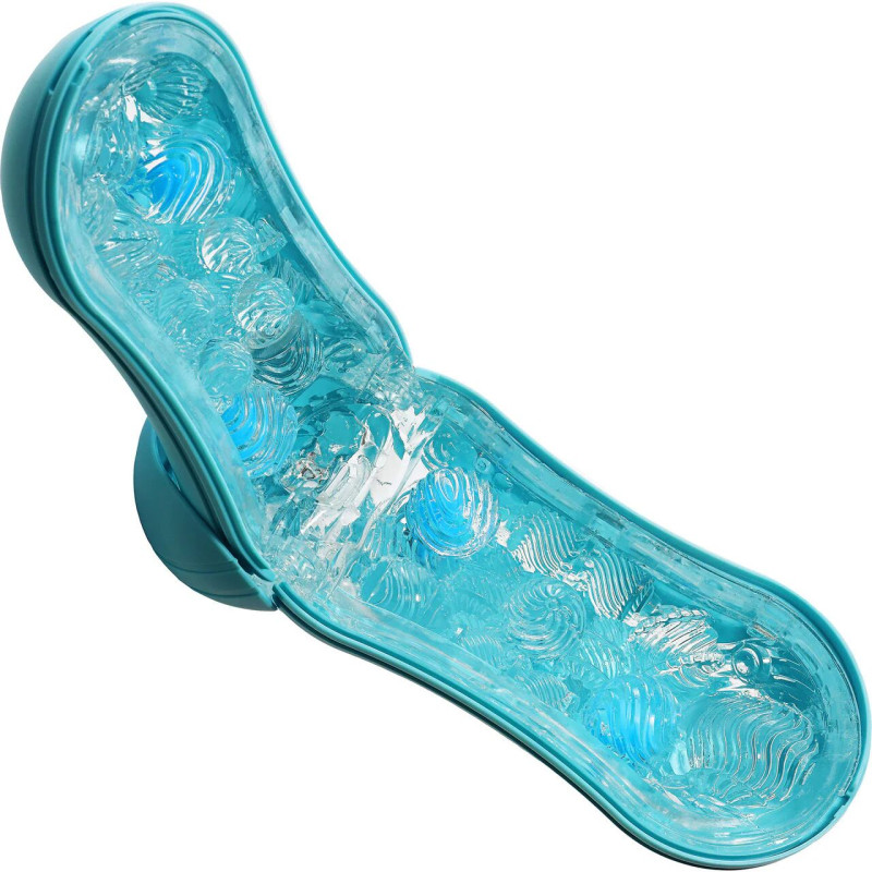Мастурбатор Tenga Flip Orb — Ocean Blue, з можливістю зміни тиску та стимулювальними кульками всередині Мастурбатор Tenga Flip Orb — Ocean Blue, з можливістю зміни тиску та стимулювальними кульками всередині