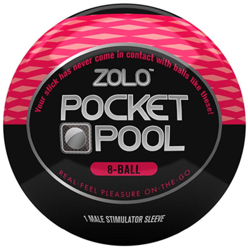 Мастурбатор Zolo Pocket Pool 8 Ball Мастурбатор Zolo Pocket Pool 8 Ball