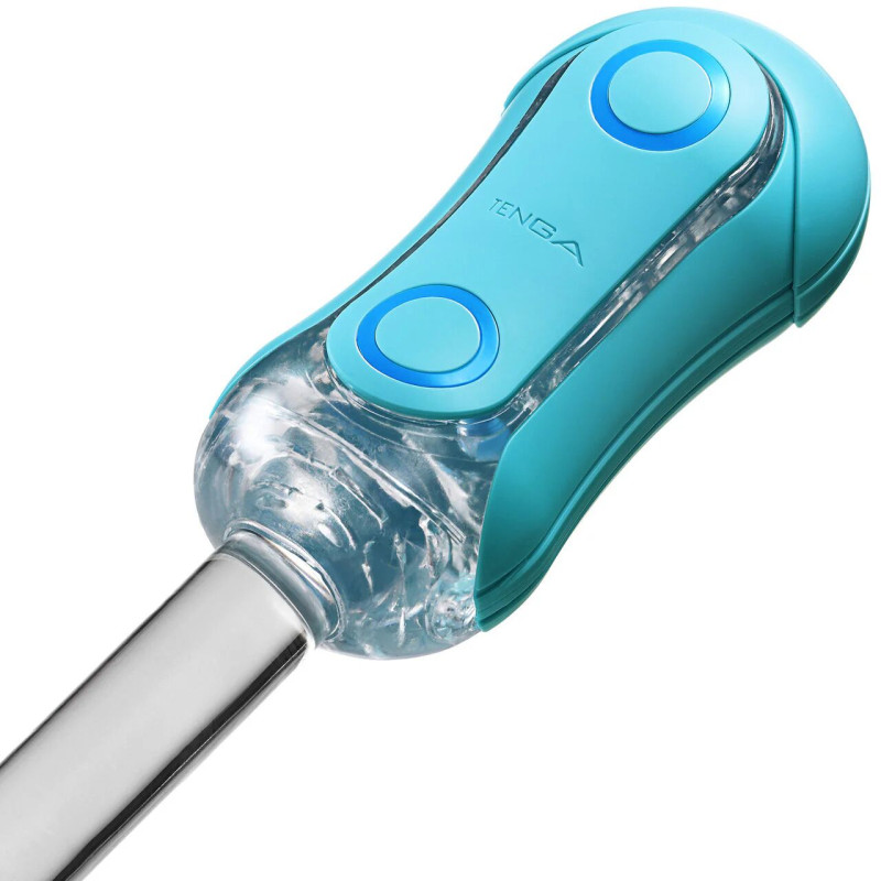 Мастурбатор Tenga Flip Orb — Ocean Blue, з можливістю зміни тиску та стимулювальними кульками всередині Мастурбатор Tenga Flip Orb — Ocean Blue, з можливістю зміни тиску та стимулювальними кульками всередині