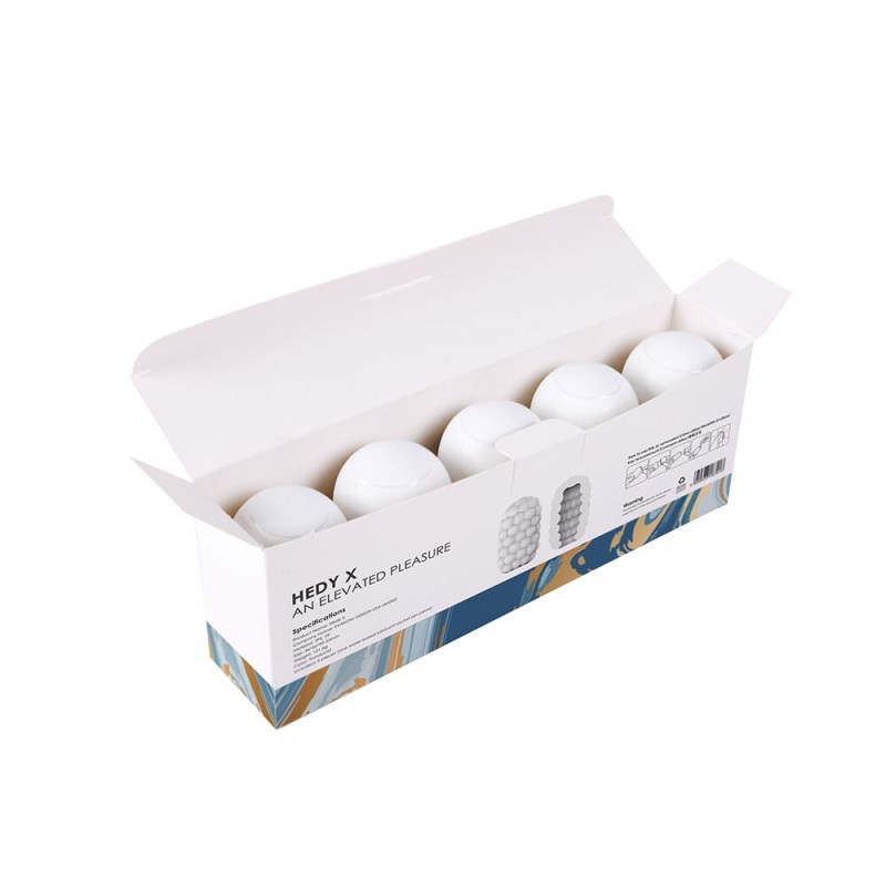 Набір яєць-мастурбаторів Svakom Hedy X- Reaction Набір яєць-мастурбаторів Svakom Hedy X- Reaction