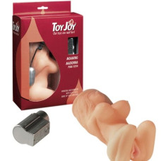 Вибратор-мастурбатор Toy Joy Moaning Madonna 21Х5 см Телесный
