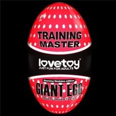 Мастурбатор LoveToy Traning Master Giant Egg Masturbator Red
