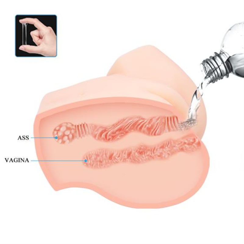 Мастурбатор Crazy Bull Samantha Dual Vagina And Ass Мастурбатор Crazy Bull Samantha Dual Vagina And Ass