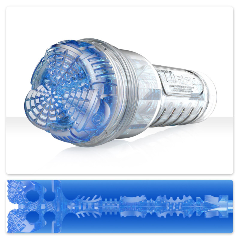 Мастурбатор Fleshlight Turbo Core Blue Ice, оральный секс (глубокое горло) Мастурбатор Fleshlight Turbo Core Blue Ice, оральный секс (глубокое горло)