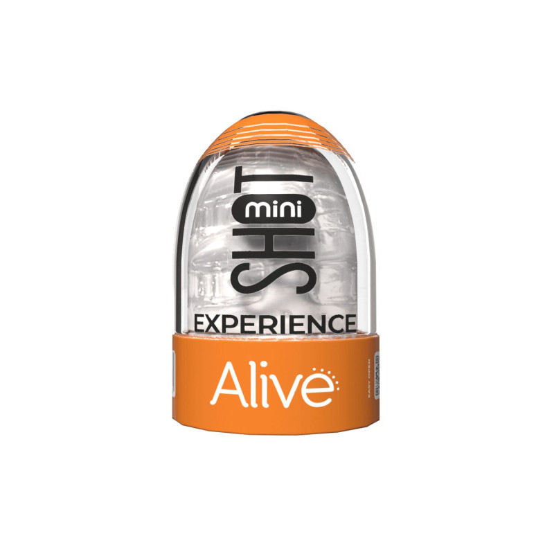 Мінімастурбатор Alive Mini Masturbator (Transparent) Мінімастурбатор Alive Mini Masturbator (Transparent)