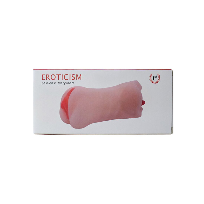 Двухсторонний мастурбатор Men Powerup Eroticism: вагина и ротик Двухсторонний мастурбатор Men Powerup Eroticism: вагина и ротик