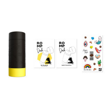 Мастурбатор с эффектом вакуума Romp Dash Black, богатая текстура, многоразовый