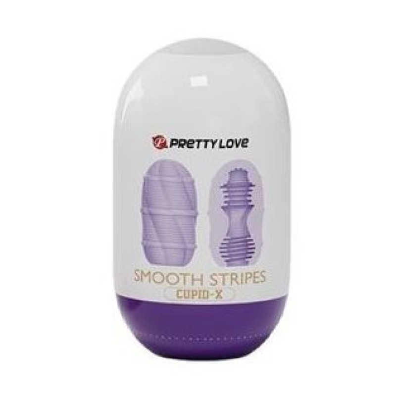 Мастурбатор Pretty Love Cupid-X Smooth Stripes Мастурбатор Pretty Love Cupid-X Smooth Stripes
