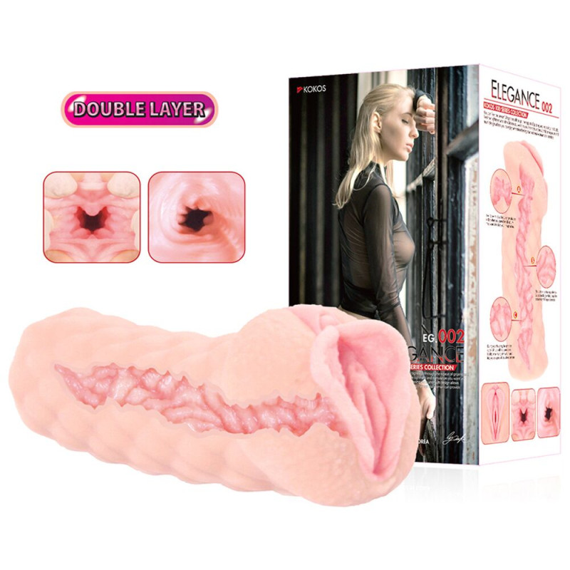 Мастурбатор Kokos Elegance 002 Double Layer Мастурбатор Kokos Elegance 002 Double Layer