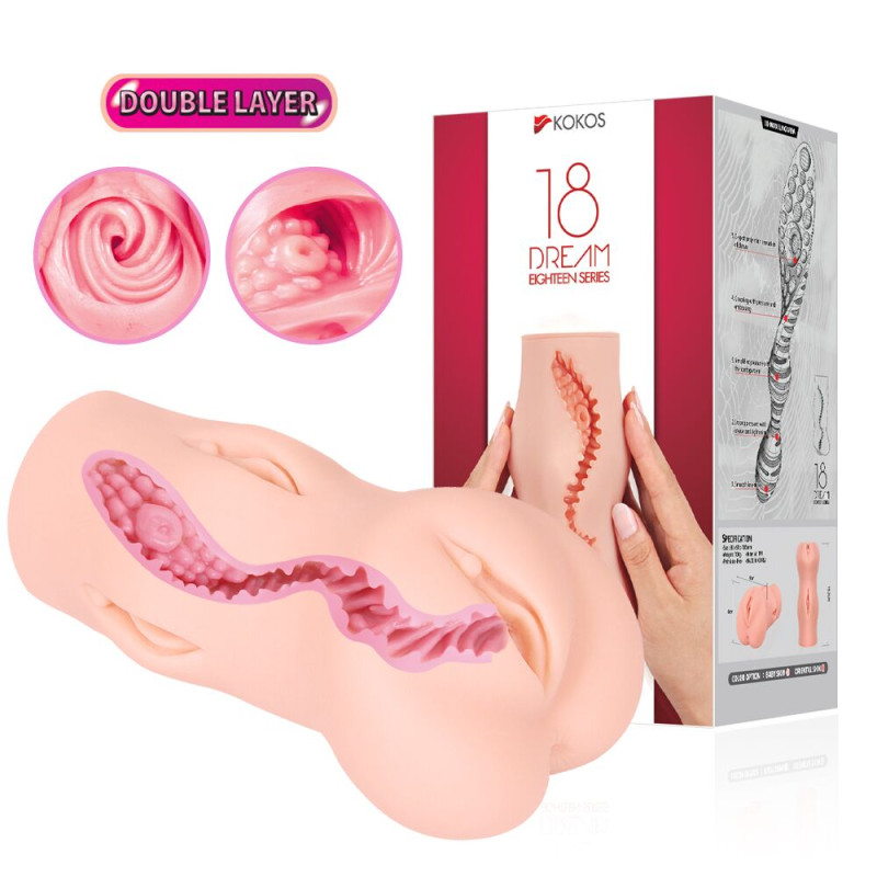 Мастурбатор Kokos Dream Double Layer Мастурбатор Kokos Dream Double Layer
