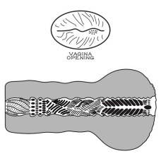 Мастурбатор LoveToy Alien's Pie Masturbator #1 Flesh