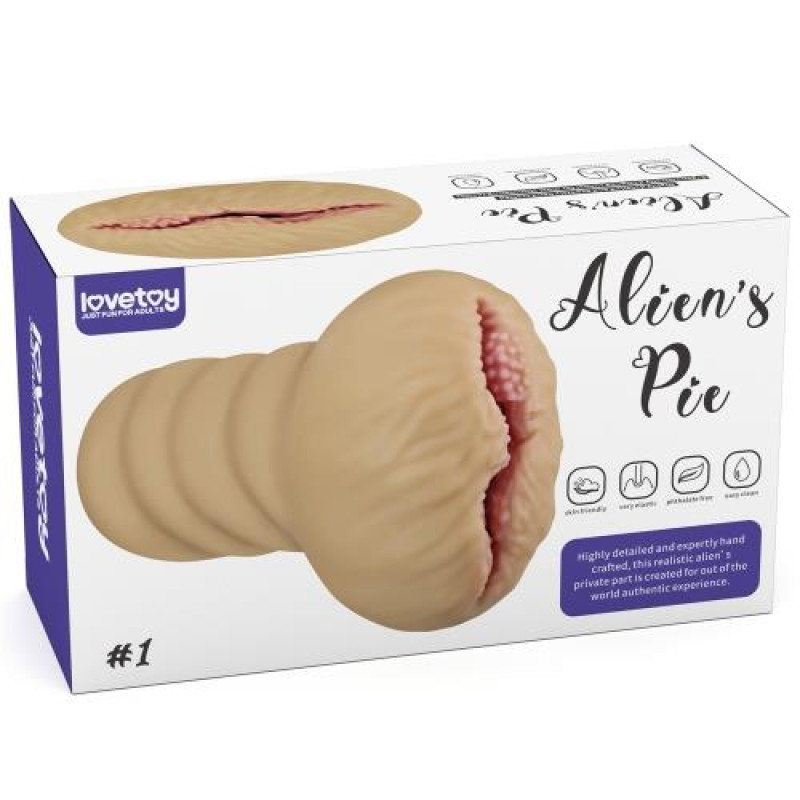 Мастурбатор LoveToy Alien's Pie Masturbator #1 Flesh Мастурбатор LoveToy Alien's Pie Masturbator #1 Flesh