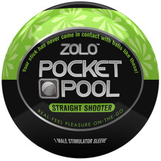 Мастурбатор Zolo Pocket Pool Strait Shooter