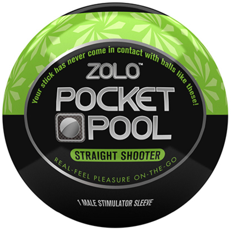 Мастурбатор Zolo Pocket Pool Strait Shooter