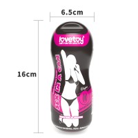 Мастурбатор LoveToy Sex In A Can Vibrating Vagina Tunnel