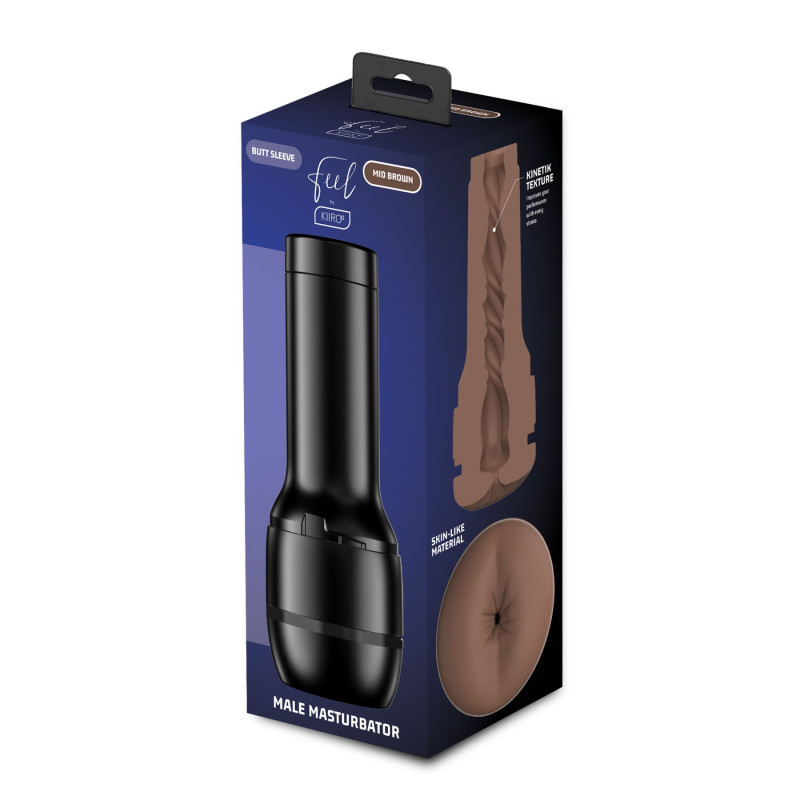 Мастурбатор-попа Kiiroo Feel Stroker Butt Mid Brown для секс-машины Kiiroo Keon Мастурбатор-попа Kiiroo Feel Stroker Butt Mid Brown для секс-машины Kiiroo Keon