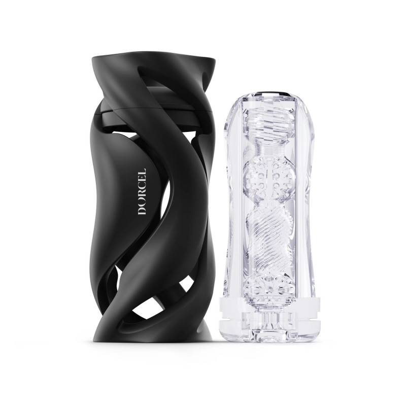 Мастурбатор Dorcel DEEP BLOW BLACK, двойное использование Мастурбатор Dorcel DEEP BLOW BLACK, двойное использование