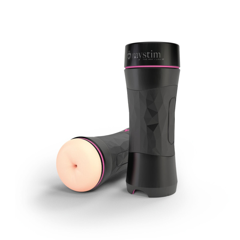 Мастурбатор-попка Mystim O(h) PUSH ME Anus, можна стискати та регулювати вакуум Мастурбатор-попка Mystim O(h) PUSH ME Anus, можна стискати та регулювати вакуум