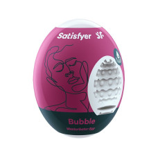 Самосмазывающийся мастурбатор-яйцо Satisfyer Egg Bubble