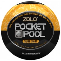 Мастурбатор Zolo Pocket Pool Sure shot