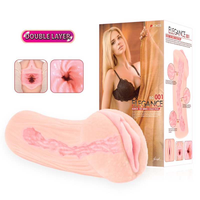 Мастурбатор Kokos Elegance 001 Double Layer Мастурбатор Kokos Elegance 001 Double Layer