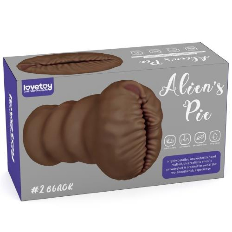 Мастурбатор LoveToy Alien's Pie Masturbator #2 Black