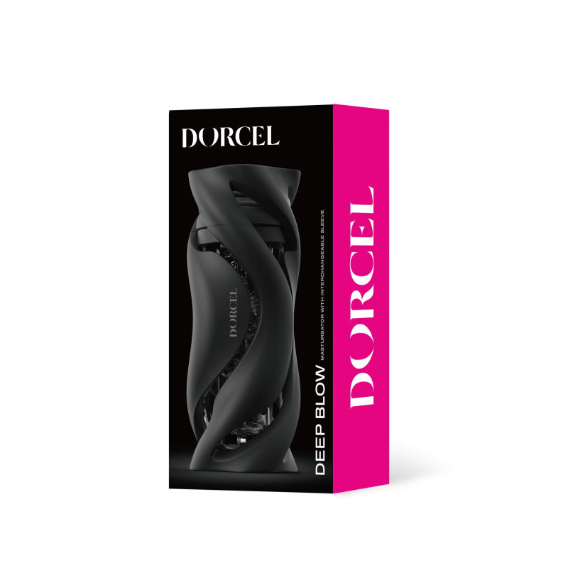 Мастурбатор Dorcel DEEP BLOW BLACK, двойное использование Мастурбатор Dorcel DEEP BLOW BLACK, двойное использование