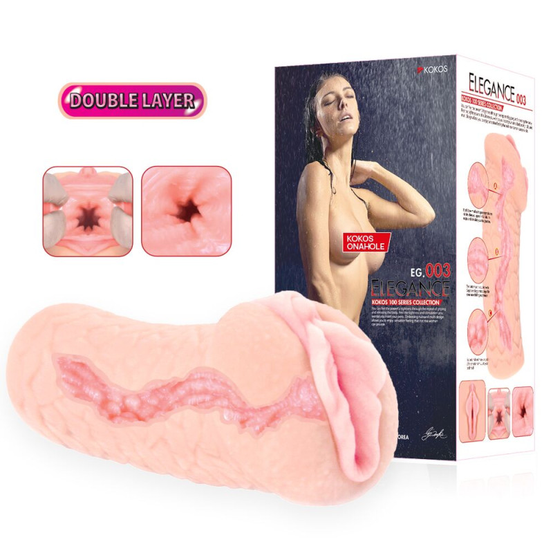 Мастурбатор Kokos Elegance 003 Double Layer Мастурбатор Kokos Elegance 003 Double Layer