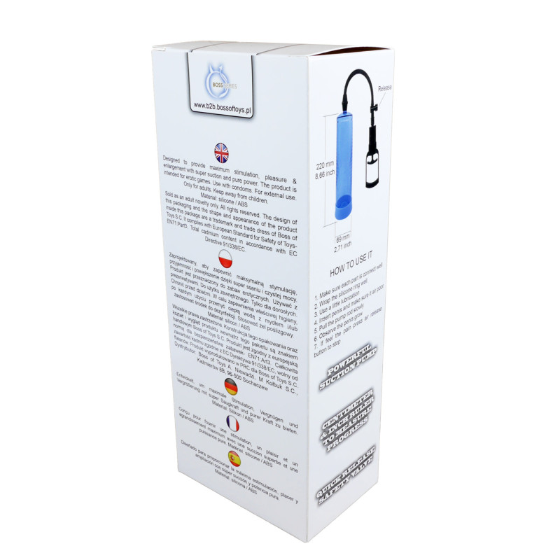 Вакуумна помпа B - Series Power Powerpump MAX Blue