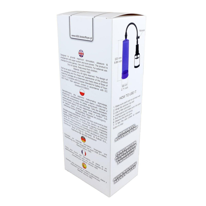 Вакуумна помпа B - Series Power Powerpump MAX Purple