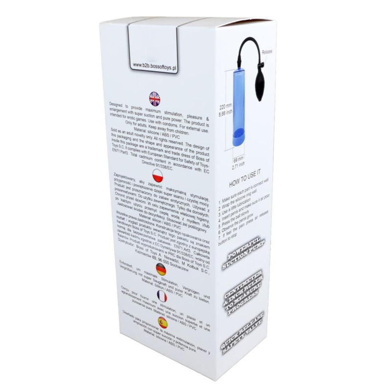Вакуумна помпа B - Series Power Powerpump Blue