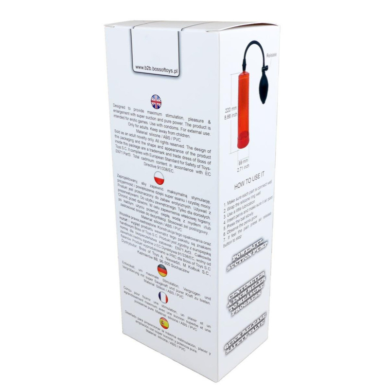 Вакуумна помпа B - Series Power Powerpump Red